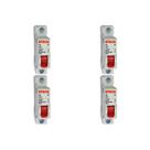 Kit C/4 - Disjuntor Steck ''Din'' Unipolar 63A. C Kit C/4 - Disjuntor Steck ''Din'' Unipolar 63A. C