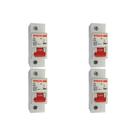 Kit C/4 - Disjuntor Steck ''Din'' Unipolar 80A. C Kit C/4 - Disjuntor Steck ''Din'' Unipolar 80A. C