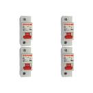 Kit C/4 - Disjuntor Steck Din Unipolar 80A Sd1 C Sdd1C80