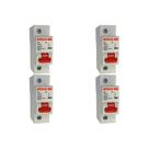 Kit C/4 - Disjuntor Steck Din Unipolar100A Sd1 C Sdd1C100 Kit C/4 - Disjuntor Steck Din Unipolar100A Sd1 C Sdd1C100