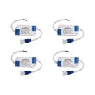 Kit C/4 - Driver Reator Fonte P/Painel Led Blumenau 3,5W