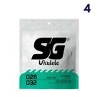 Kit c/ 4 encordoamento nylon p/ukulele baritono 0.026 - 0.032 sg 10984