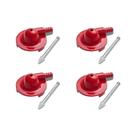 Kit C/4 - Irrigador Fico Chuvisco Vermelho 0331