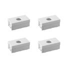 Kit C/4 - Modulo Ilumi Vivaz Saida De Fio Branco 7503