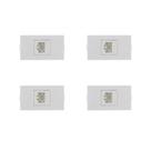 Kit C/4 - Modulo Peesa Alfa 1416 Tomada(s) Tel Rj11 Jack Kit C/4 - Modulo Peesa Alfa 1416 Tomada(s) Tel Rj11 Jack