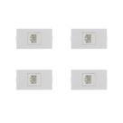 Kit C/4 - Modulo Peesa Alfa 1416 Tomada Tel Rj11 Jack Kit C/4 - Modulo Peesa Alfa 1416 Tomada Tel Rj11 Jack