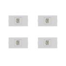 Kit C/4 - Modulo Peesa Alfa 1422 Tomada P/Infor Rj45