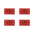 Kit C/4 - Modulo Peesa Alfa 1445V Tomada 20A Vermelho