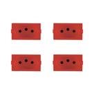 Kit C/4 - Modulo Peesa Alfa 1445V Tomada 20A Vermelho