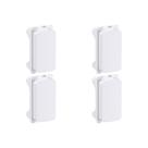 Kit C/4 - Modulo Pial Pop Branco 1 Cego Lg000 Kit C/4 - Modulo Pial Pop Branco 1 Cego Lg000