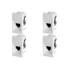 Kit C/4 - Modulo Pial Pop Branco Tomada Telefone Rj11 - L...