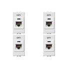 Kit C/4 - Modulo Soprano Ilus (Rj45 Cat6) 5Tg99100