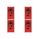 Kit C/4 - Modulo Soprano Ilus (Tomada 10A Vermelho) 5Ub9... Kit C/4 - Modulo Soprano Ilus (Tomada 10A Vermelho) 5Ub9...