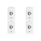 Kit C/4 - Modulo Soprano Ilus (Tomada Coaxial) 5Tg99334
