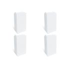 Kit C/4 - Modulo Steck Linha Stella Cego Branco 868090