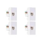 Kit C/4 - Modulo Steck Linha Stella Tomada Rj45 - Branco ...