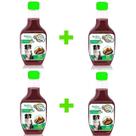 Kit c/ 4 molhos Mais Dog carne e vegetais 250gr
