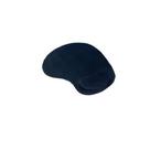 kit c/4 Mouse Pad Antiderrapante Ergonômico Preto com Apoio de Punho em Gel - Rio Tijucas