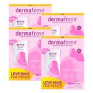 Kit c/ 4 Packs - Sabonete Íntimo Dermafeme Tutti-Frutti 200ml