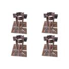 Kit C/4 - Para-Raio Base Para Mastro 2'' A Fogo Kit C/4 - Para-Raio Base Para Mastro 2'' A Fogo