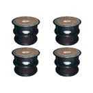 Kit C/4 - Para-Raio Caixa Inspecao Pvc 12'' Sem Tampa