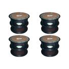 Kit C/4 - Para-Raio Caixa Inspecao Pvc 12'' Sem Tampa
