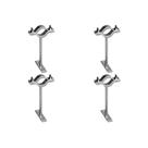 Kit C/4 - Para-Raio Suporte Para Tubo Protecao 2''Chapa E... Kit C/4 - Para-Raio Suporte Para Tubo Protecao 2''Chapa E...