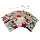 kit c/ 4 peças Caminho de Mesa 0,45x1,45 Estampas Sortidas Sortidas