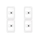 Kit C/4 - Pial Conjunto Pop 4X2 1 Fone Rj11 Lgx90