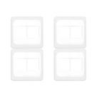 Kit C/4 - Pial Placa Pop 4X4 4 Mod. Lgp44P