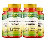 KIT C/4 Picolinato De Cromo 500mg 60 Vegan Caps - Unilife