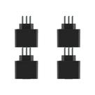 Kit C/4 - Pino Protetor De Tensao Qualitronix 2 Polos + T...