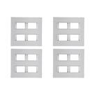 Kit C/4 - Placa Conjunto Modular Ilumi Vivaz 4X4 - 2 Modu... Kit C/4 - Placa Conjunto Modular Ilumi Vivaz 4X4 - 2 Modu...