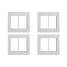 Kit C/4 - Placa Conjunto Modular Ilumi Vivaz 4X4 - 3 Modu... Kit C/4 - Placa Conjunto Modular Ilumi Vivaz 4X4 - 3 Modu...