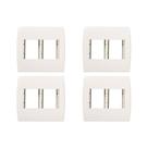 Kit C/4 - Placa Soprano Ilus 4X4 (2 Modulos Duplo) 5Tg99031