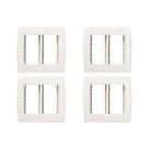 Kit C/4 - Placa Soprano Ilus 4X4 (6 Modulos Horizontal) ...