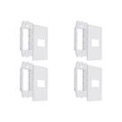 Kit C/4 - Placa Steck Linha Stella Branca 4X2 - 1 Modulo ...