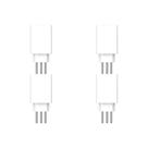 Kit C/4 - Protetor De Surto Plug 2P+T 10A Qualitronix Bra...