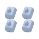 Kit C/4 - Qualitronix Controle Vent/Dimmer Sobrepor-Qv39
