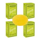 Kit c/4 Sabonetes em Barra Vegetal de Glicerina Erva Doce Granado 90g