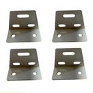 Kit C/4 Sapatas P/Coluna Estante Industrial Amapa L2 e L3