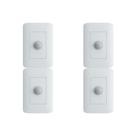 Kit C/4 - Sensor Presenca Exatron 4X2 Emb Xc App