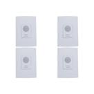 Kit C/4 - Sensor Presenca Qualitronix Emb C/Foto Qi6M