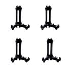 Kit C/ 4 Suporte Preto Pequeno Decorativo 7cm Altura Kit C/ 4 Suporte Preto Pequeno Decorativo 7cm Altura