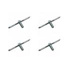 Kit C/4 - Suporte Travessa Marcai Para Lustre Com Nipel - Cl