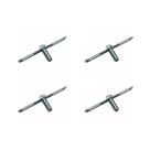 Kit C/4 - Suporte Travessa Marcai Para Lustre Com Nipel - Cl