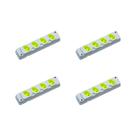 Kit C/4 - Tomada Barra Fiolux C Quadr 2P 20A Cinza