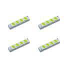 Kit C/4 - Tomada Barra Fiolux Quadrupla 20A 2 Polos+Ter...