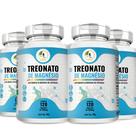 KIT C/4 Un Magnésio L Treonato Puro 480 Capsulas 500mg - Fits Life