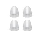 Kit c/ 4 Un. - Tulipa Plástica Lisa para Lustre e Ventilador de Teto Universal